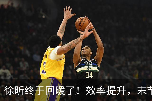 徐昕终于回暖了！效率提升，末节护框压制，但还是有点软需警惕！